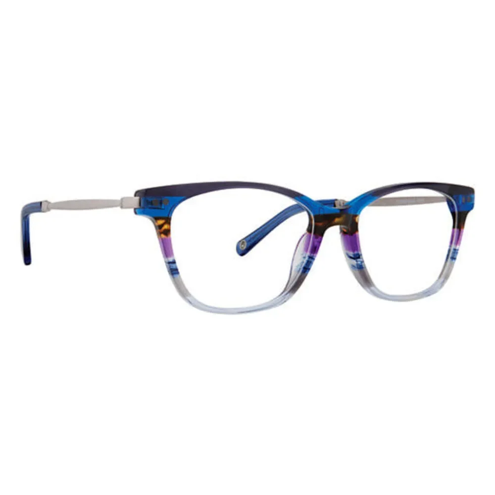 NWT Life Is Good LG-ADDIE-BLUE-53 53mm New Eyeglasses